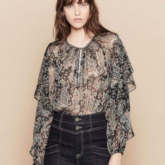 Joie Kriston Paisley Top - Picture 9 of 13